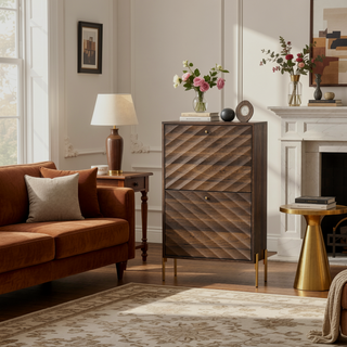 Sunvega Mid-Century Modern Sideboard with Ample Storage Space for Living Room