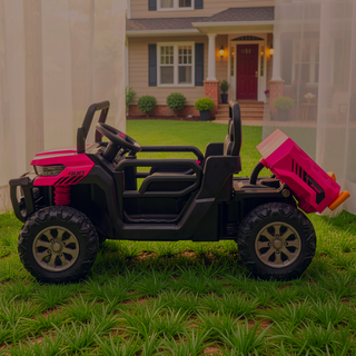 Sunvega 24V Electric Ride On Dump Truck with Remote Control and Dump Bed