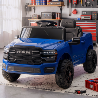 Sunvega Licensed Dodge RAM 3500 Kids Ride On Truck with Remote Control and LED Headlights