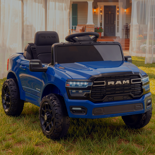 Sunvega Licensed Dodge RAM 3500 Kids Ride On Truck with Remote Control and LED Headlights