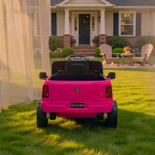 Sunvega Licensed Dodge RAM 3500 Kids Ride On Truck with Remote Control and LED Headlights