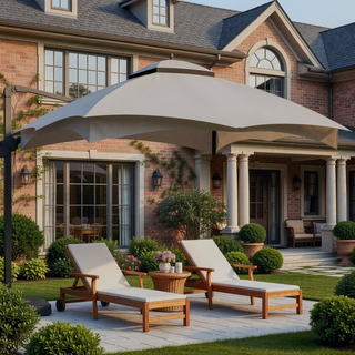 Sunvega Heavy Duty Replacement Gazebo Top with Air Vent and Drain Holes