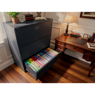 Sunvega 4 Drawer Metal Vertical File Cabinet with Lock for A4 Legal Letter Size