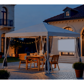 Sunvega Pop Up Canopy Tent with Netting for Instant Shade and Outdoor Gatherings