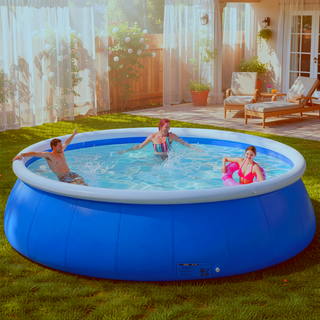 Sunvega Large Butterfly Inflatable PVC Outdoor Swimming Pool for Garden Yards