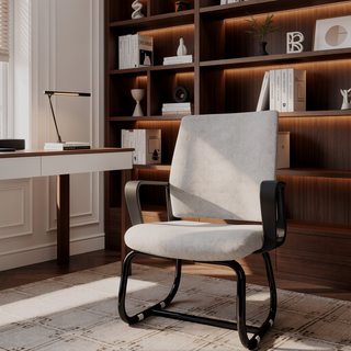 Sunvega Modern Mesh Office Chair with Ergonomic Backrest and Stable Metal Frame