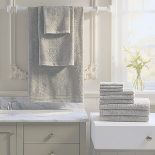 Sunvega Ultra Fresh Anti-Microbial 100% Cotton Quick Dry 12 Piece Towel Set