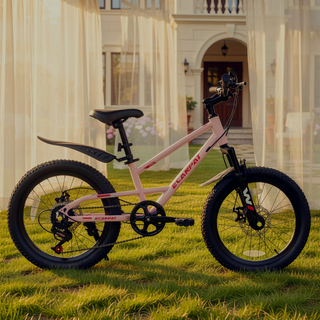 Sunvega 20 Inch 7-Speed Mountain Bike for Boys and Girls Ages 6-12 with Front Suspension