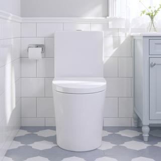 Sunvega Modern Matte Black Elongated One Piece Toilet with Dual Flush System