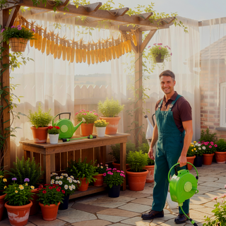 Sunvega Upgraded Walk-in Tunnel Greenhouse with PE Cover and Mesh Door