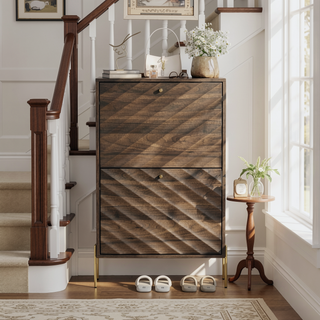 Sunvega Mid-Century Modern Sideboard with Ample Storage Space for Living Room