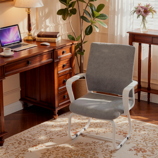 Sunvega Modern Mesh Office Chair with Ergonomic Backrest and Stable Metal Frame