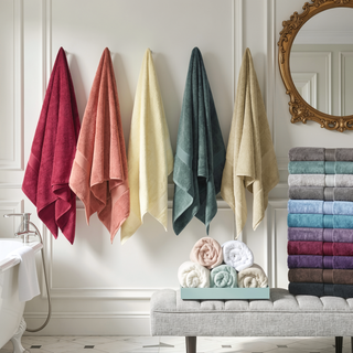 Sunvega 8-Piece Premium Cotton Towel Set with Antimicrobial Treatment for Health and Wellness