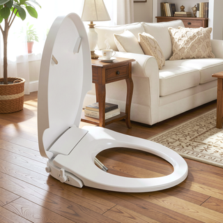 Sunvega Non-Electric Bidet Toilet Seat with Heated Seat and Dual Wash Modes