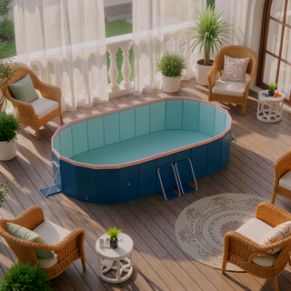 Sunvega Strong and Durable PVC Outdoor Swimming Pool for Garden Yards