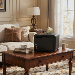Sunvega Compact Key And Password Safe For Money Documents And Valuables