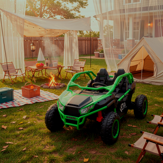 Sunvega 24V Two-Seater Kids UTV with Parent Remote Control 400W High Power
