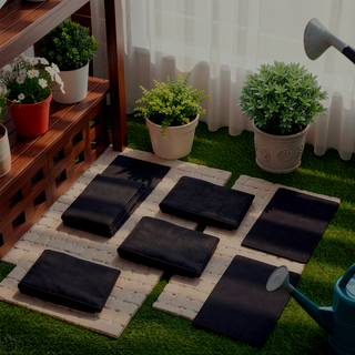Sunvega Raised Garden Bed with Trellis for Climbing Plants, Outdoor Planter Box with Self-Draining Design