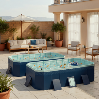 Sunvega Strong and Durable PVC Outdoor Swimming Pool for Garden Yards