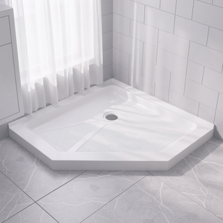 Sunvega ABS Neo-Angle Shower Base 36x36 Inch with Anti-Skid Surface