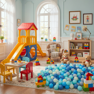 Sunvega 500 Count 2.2 Inch Crushproof Phthalate Free BPA Free Ball Pit Balls for Kids