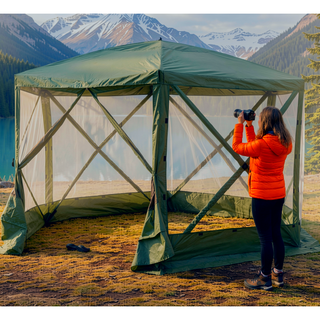 Sunvega Waterproof Pop Up Gazebo Tent with UV Protection for Outdoor Events