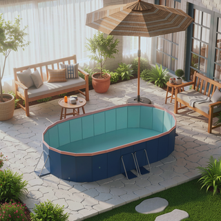 Sunvega Strong and Durable PVC Outdoor Swimming Pool for Garden Yards