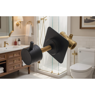 Sunvega 3/4-Inch Cast Metal High Flow Master Shower Volume Control Valve
