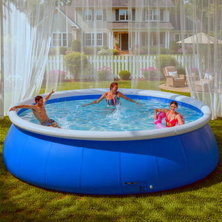 Sunvega Butterfly Inflatable PVC Outdoor Swimming Pool for Front and Rear Gardens