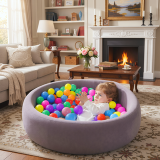 Sunvega 500 Count 2.2 Inch Crushproof Phthalate Free BPA Free Ball Pit Balls for Kids