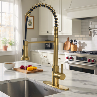 Sunvega Automatic Smart Kitchen Faucet with Touchless Single Handle Motion Sensor