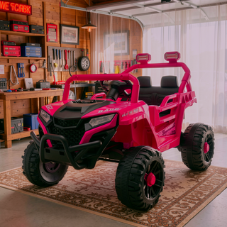 Sunvega 2WD Kids Ride On UTV with 2.4G Remote Control Anti-Collision Bar