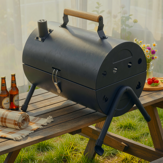 Sunvega Portable Charcoal Tabletop Barbecue Grill for Outdoor Camping Backyard Party