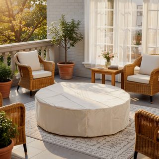 Sunvega Modern Lightweight Concrete 50,000 BTU Round Propane Fire Pit