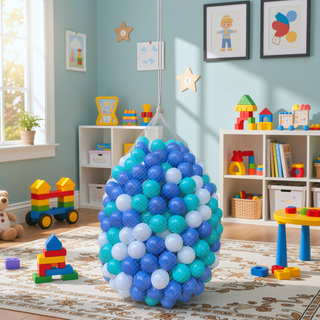 Sunvega 500 Count 2.2 Inch Crushproof Phthalate Free BPA Free Ball Pit Balls for Kids