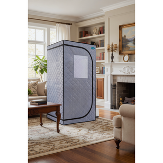 Sunvega Portable Steam Sauna Tent with Remote Control Chair and FCC UL Certification