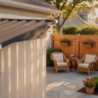 Sunvega 5FT x 3FT Grey Outdoor Pent Roof Garden Tool Storage Shed House
