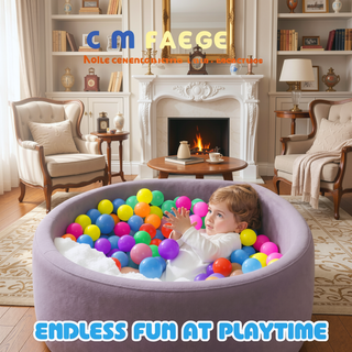 Sunvega 500 Count 2.2 Inch Crushproof Phthalate Free BPA Free Ball Pit Balls for Kids