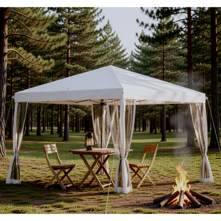 Sunvega Pop Up Canopy Tent with Netting for Instant Shade and Outdoor Gatherings
