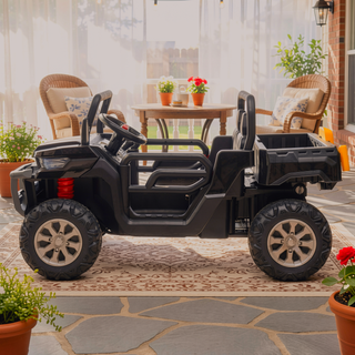 Sunvega 24V Electric Ride On Dump Truck with Remote Control and Dump Bed
