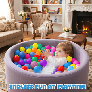 Sunvega 500 Count 2.2 Inch Crushproof Phthalate Free BPA Free Ball Pit Balls for Kids