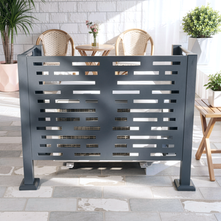 Sunvega Metal AC Privacy Fence Cover with 3 Concealment Panels for Outdoor Units