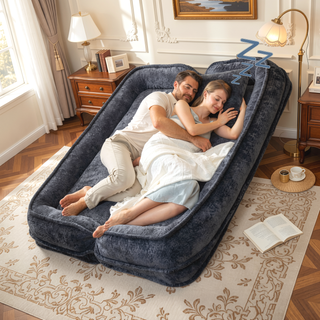 Sunvega Double Human Dog Bed Loveseat with 5 Adjustable Positions and Plump Pillow