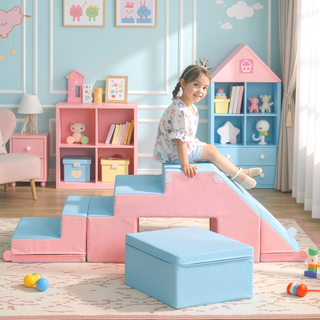 Sunvega Soft Foam Play Set for Toddlers with Reconfigurable Design and Easy to Clean Surface
