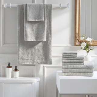 Sunvega Ultra Fresh Anti-Microbial 100% Cotton Quick Dry 12 Piece Towel Set