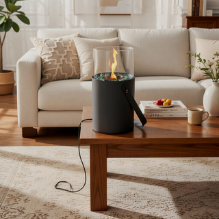 Sunvega Elegant Tabletop Ethanol Fire Pit for Indoor and Garden Dinner Parties