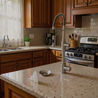 Sunvega 33 Inch White Porcelain Ceramic Farmhouse Kitchen Sink Workstation with Reversible Apron