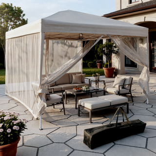 Sunvega Waterproof Pop Up Gazebo Tent with UV Protection for Outdoor Events