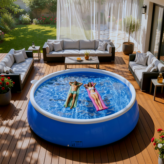 Sunvega PVC Outdoor Inflatable Swimming Pool 183x51 Butterfly Coil Mesh