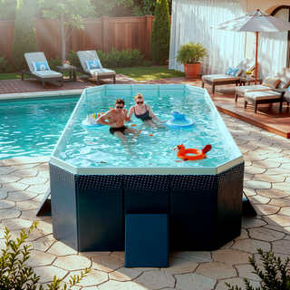 Sunvega Strong and Durable PVC Outdoor Swimming Pool for Garden Yards